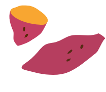 小さいさつまいも